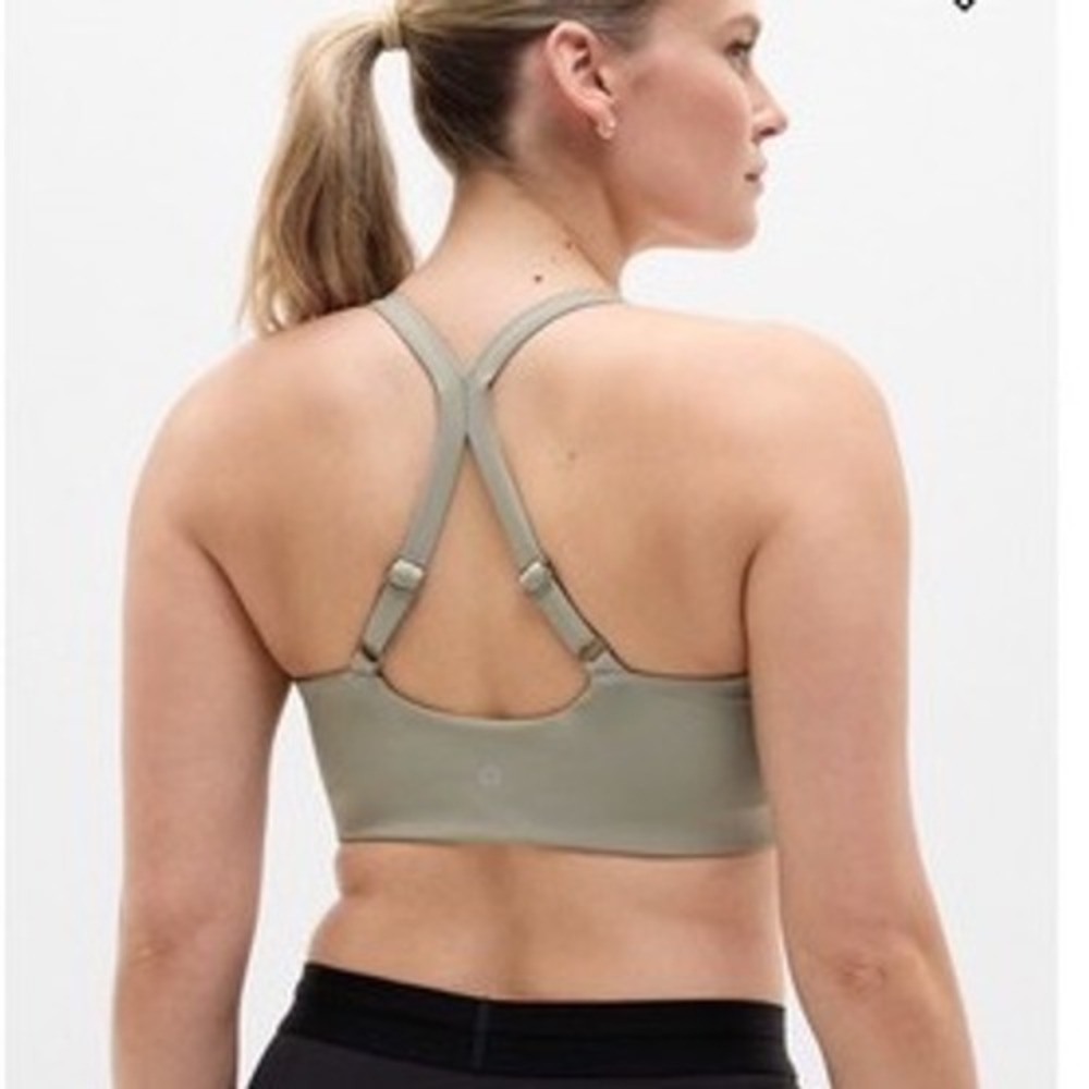 Athleta Invigorate Sports Bra Willow Medium D-DD